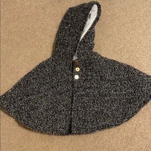 NWOT Carter’s hooded shawl 9M